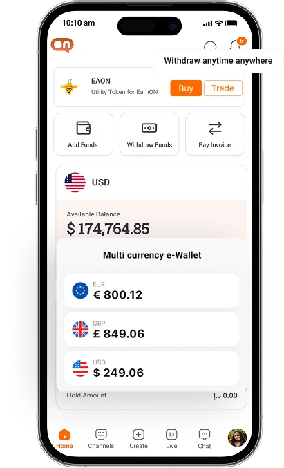 EAON Earnings Dashboard
